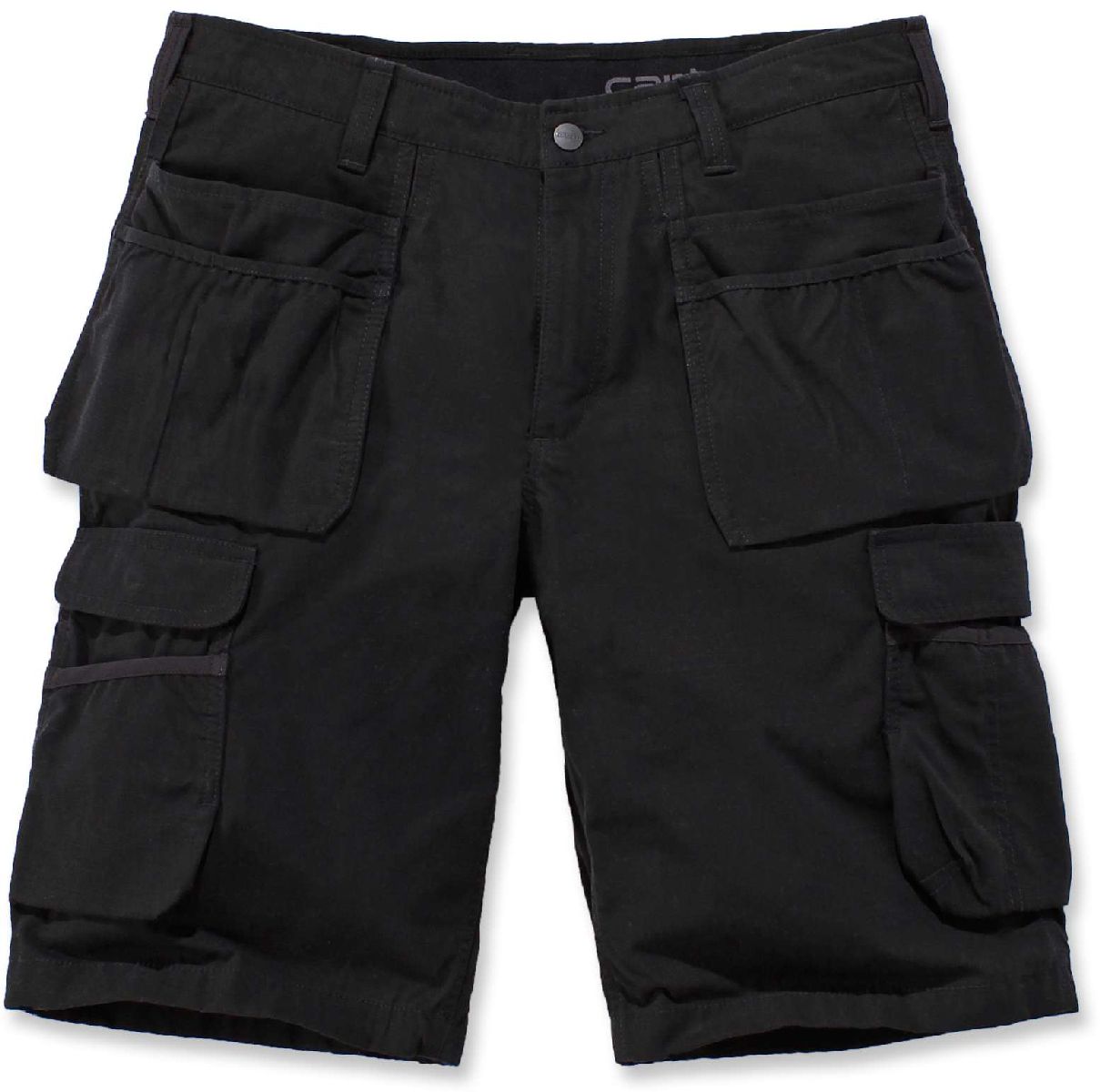 CarharttHerrenShortsSteelMultipocketShortBlack CarharttHerrenShortsSteelMultipocketShortBlack