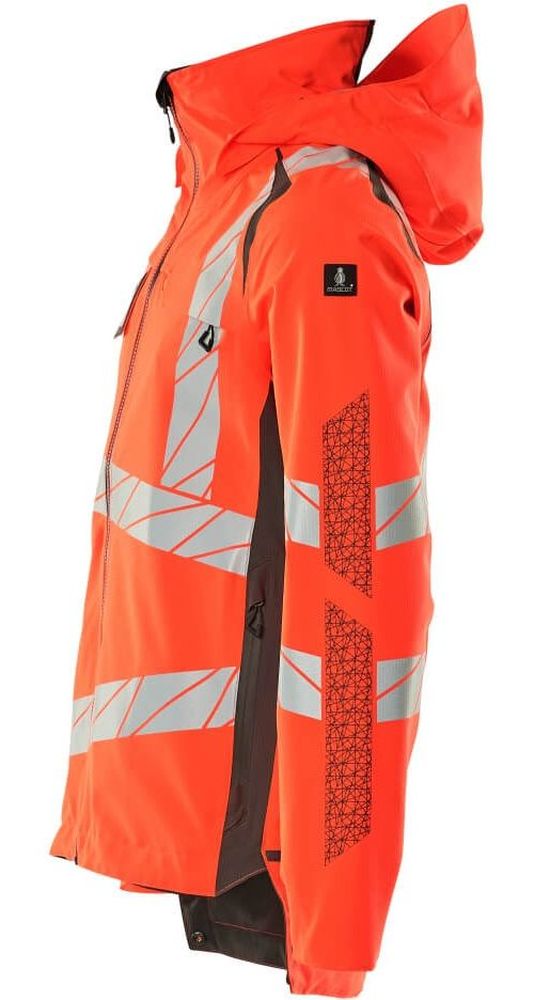 MascotHardShellJackeAccelerateSafe19001-449Hi-visRotDunkelanthrazit-XXL