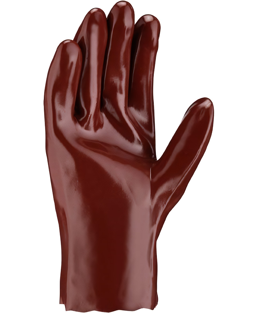 teXXorToplineChemikalienschutz-HandschuhePvcRotbraun12Paar2110