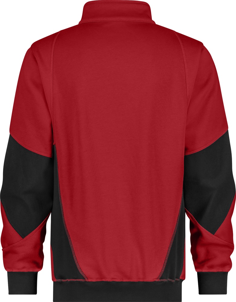 DassySweatshirtHyraxNextRotSchwarz-XS