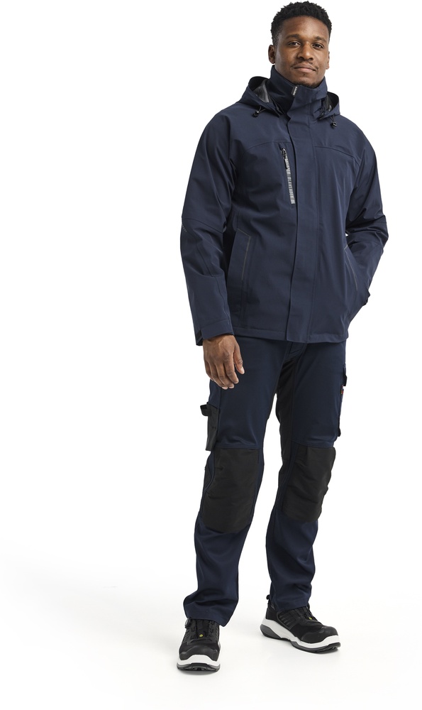 BlklderArbeitsjackeShellJackeStretch44831917DunkelMarineblauSchwarz-4XL