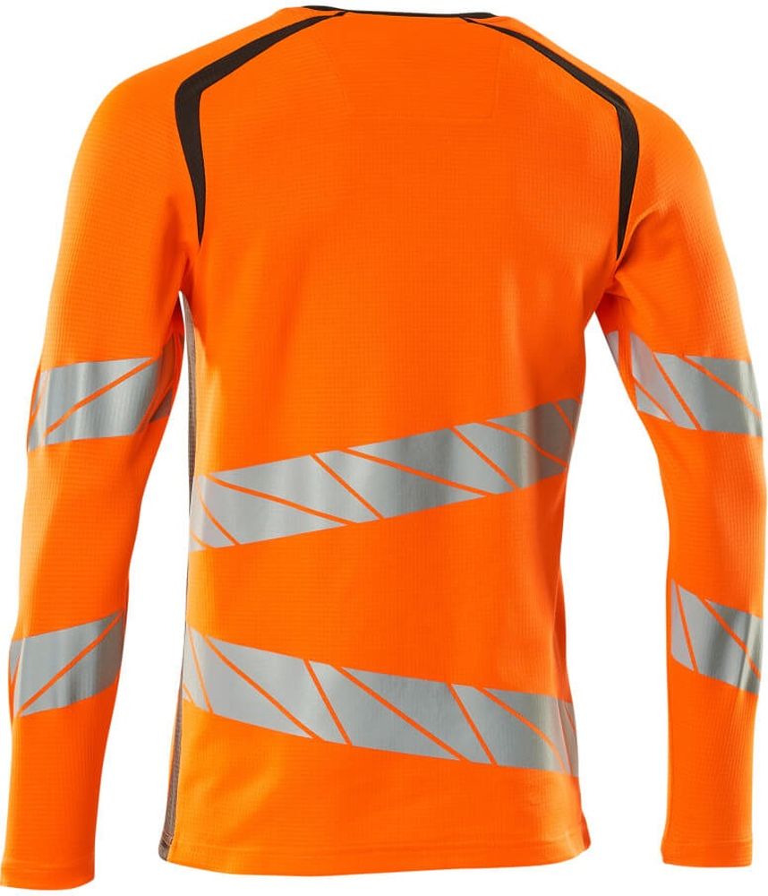 MascotT-ShirtLangarmAccelerateSafe19081-771Hi-visOrangeDunkelanthrazit-XXL