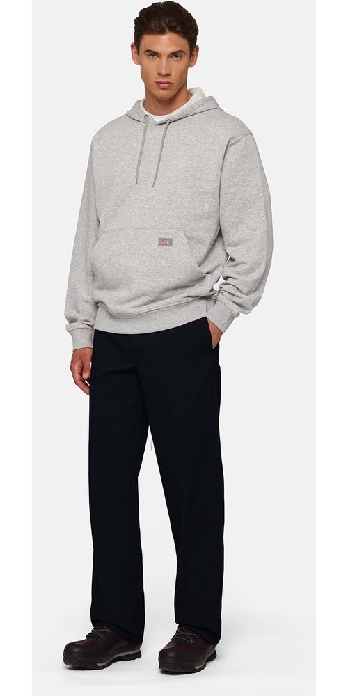 DickiesMidweightPulloverFleeceHoodieRegularDK0A4YT6HeatherGrey-S
