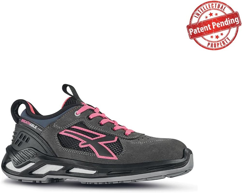 U-PowerSicherheitsschuheHalbschuheKateEsdS1PSrcRS20176Grau-35