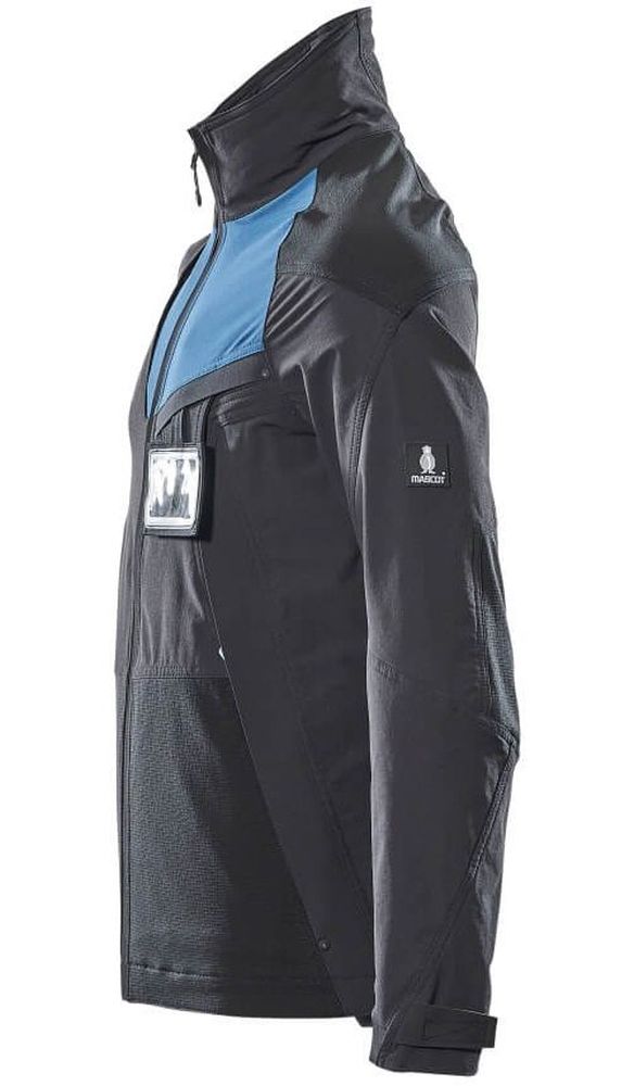 MascotJackeAdvanced17101-311SchwarzDunkelpetroleum-XXL