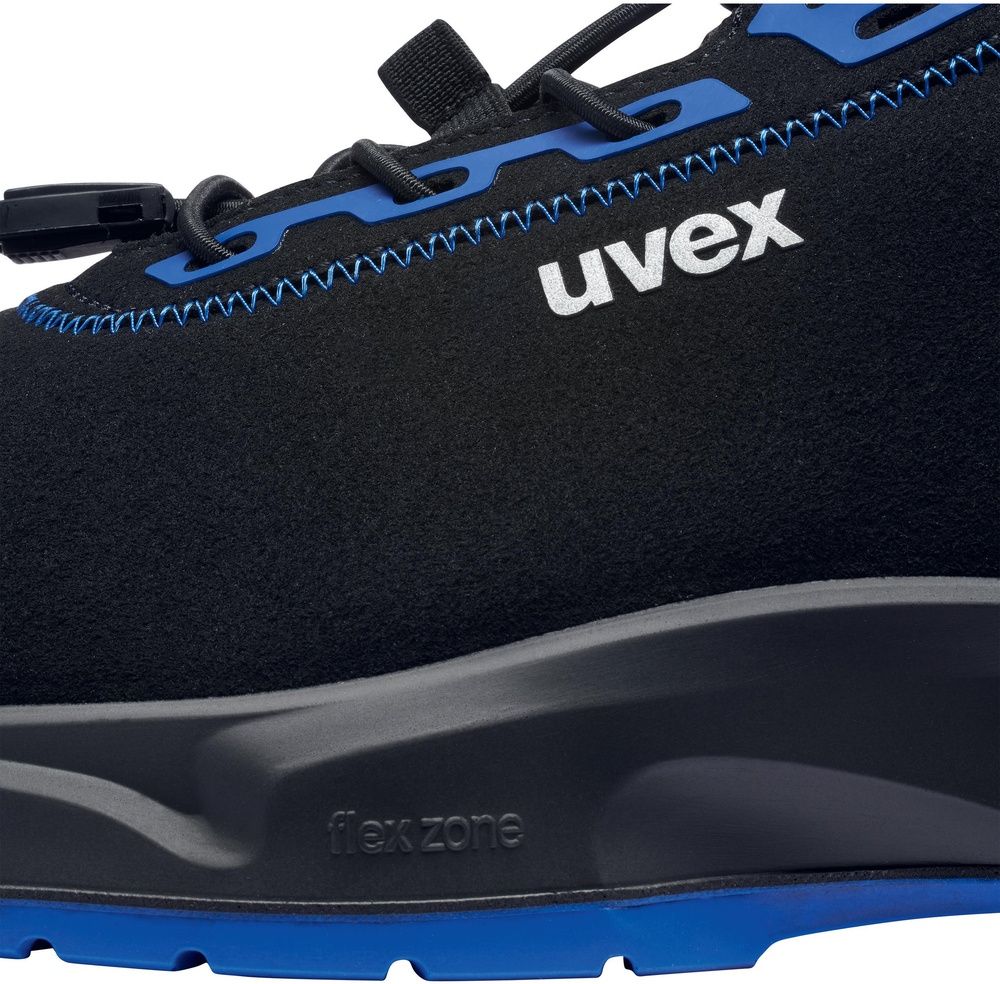 UvexSicherheits-Halbschuhe1X-CraftS1SR68147SchwarzBlau-35Weite10