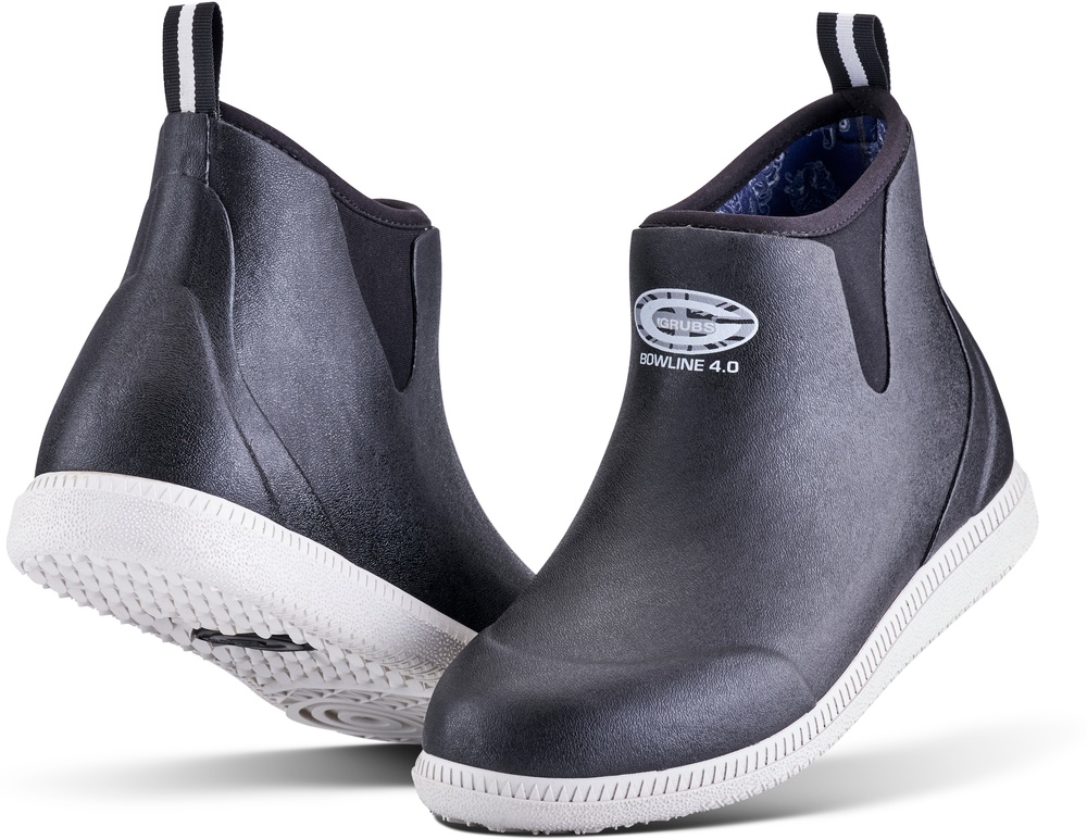 GrubsGummistiefelBowlineUnisexAnkleWellingtonGBOWBlack-36UK3DE36