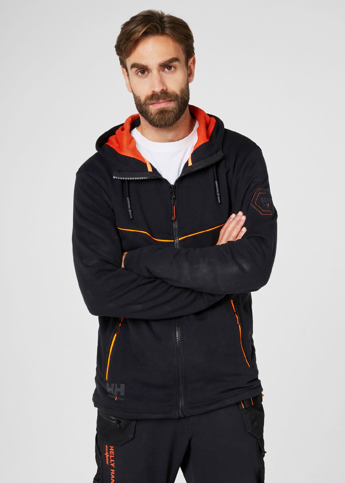 HellyHansenHoodieSweatshirt79197ChelseaEvolutionHood990Black