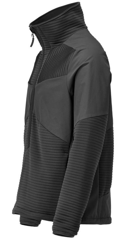 MascotFleecepullovermitkurzemReiverschlussundFutterCustomized22005-681Schwarz-XXL