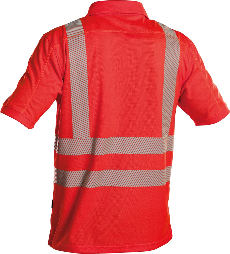 DassyWarnschutzUV-PoloshirtBrandonCOPES54Neonrot