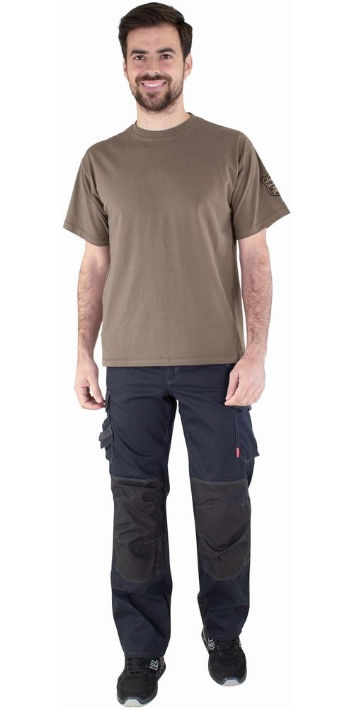 LafontKurzarmT-ShirtTadiCSTONE1Brown-XXL