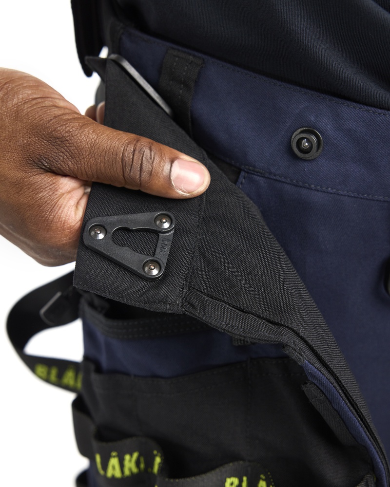 BlklderArbeitshoseSTRIKERHandwerkermitStretch19701149DunkelMarineblauHighVisGelb-C144