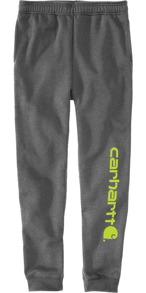 CarharttSweatPantsMidweightTaperedGraphicSweatpantCarbonHeather
