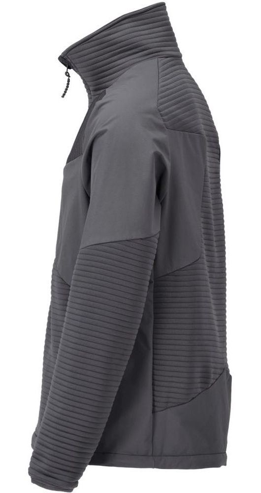 MascotFleecepullovermitkurzemReiverschlussundFutterCustomized22005-681Anthrazitgrau-XXL