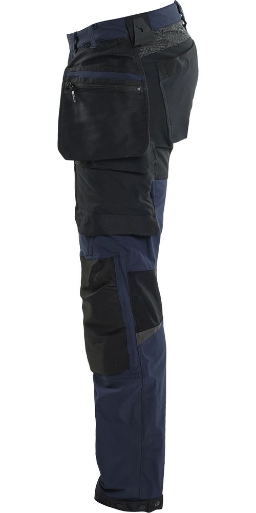 BlklderArbeitshoseHandwerker4-Wege-Stretch15221645DunkelMarineblauSchwarz-C146
