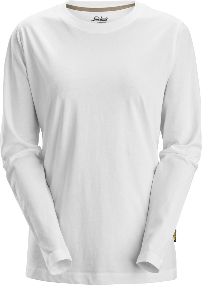 SnickersWorkwearDamenDamenShirtmitlangenrmeln2497Wei-XS