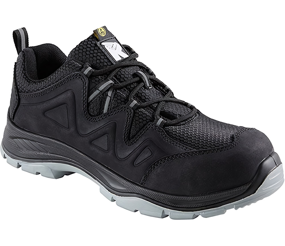 RUNNEXS3S-ESDSicherheitshalbschuheSmartstar5302SchwarzGrau-48