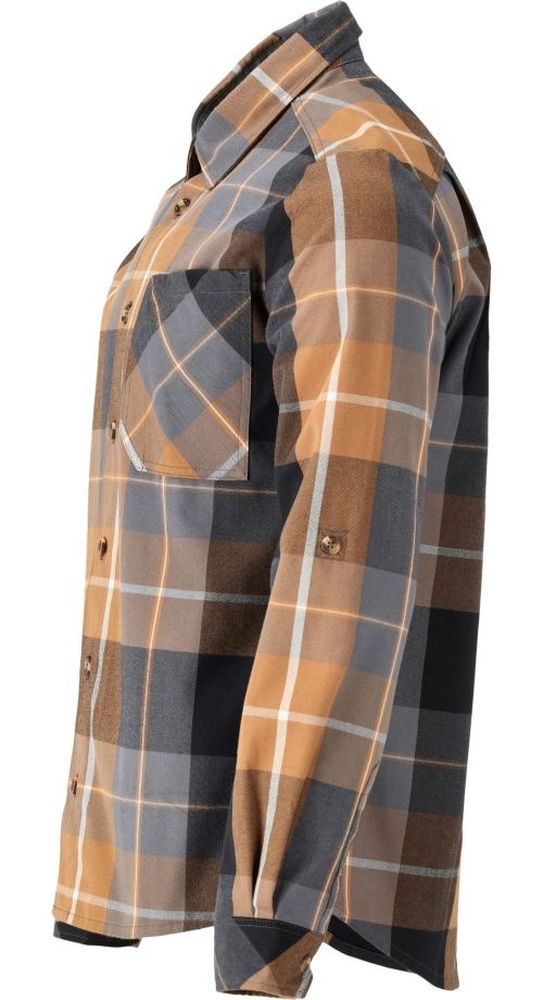 MascotHemdCustomized22904-446Nussbraun-kariert-XXL