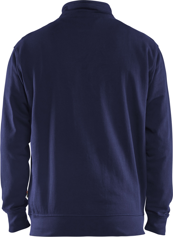 BlklderSweatshirtHalf-Zip2-farbig33531158MarineblauHighVisGelb-4XL