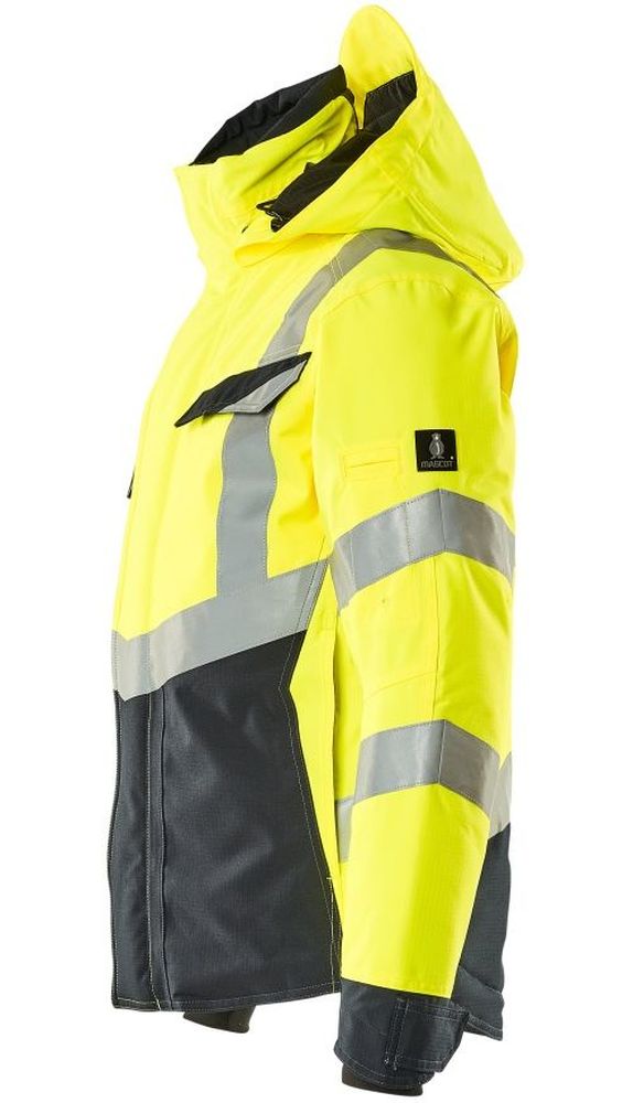MascotWinterjackeHastingsSafeSupreme15535-231Hi-visGelbSchwarzblau-XXL