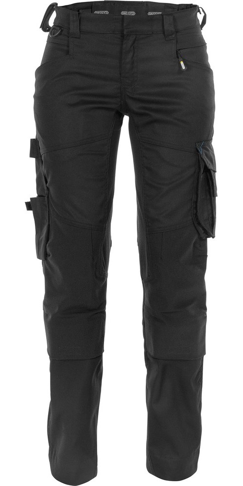 DassyArbeitshosemitStretchundKniepolstertaschenfrDamenDynaxWomenPESCO41Schwarz