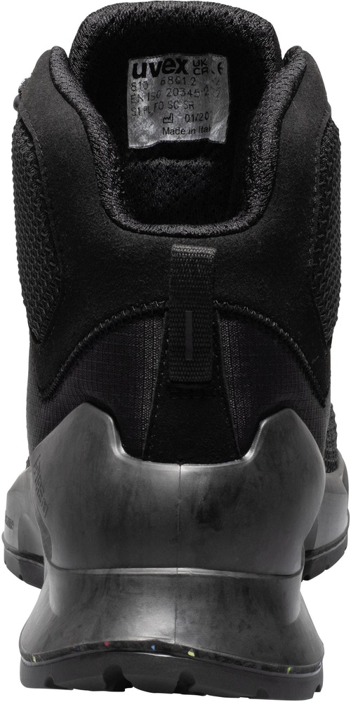 UvexSicherheitsschuhStiefel1X-CraftSicherheitsstiefelS1PlSR68011Schwarz-35Weite10