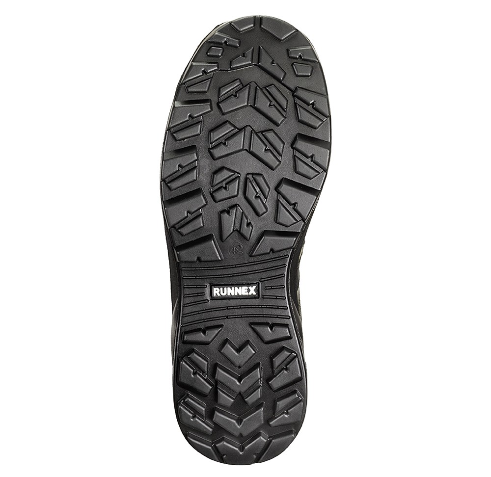 RUNNEXS1-SicherheitshalbschuhTeamStarSchwarzGrau