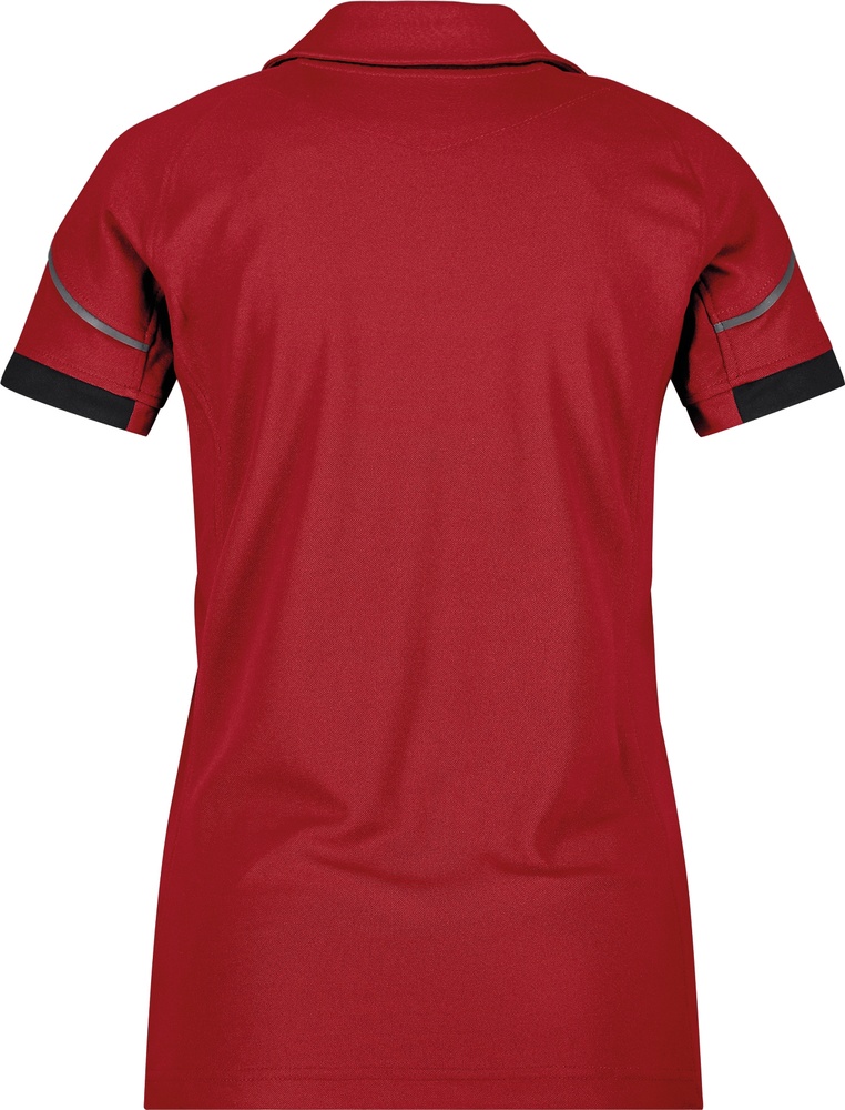 DassyDamenPoloshirtTraxionNextWomenRotSchwarz-XS