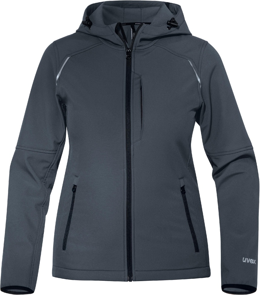 UvexDamenSoftshelljackeSuxxeedCraft70368GrauAnthrazit-XS