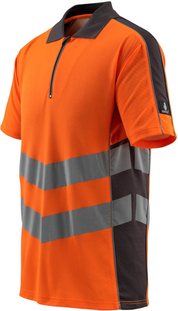 MascotPolo-ShirtMurtonSafeSupreme50130-933Hi-visOrangeDunkelanthrazit-XXL