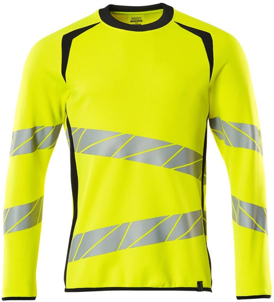 MascotSweatshirtAccelerateSafe19084-781Hi-visGelbSchwarzblau-XXL