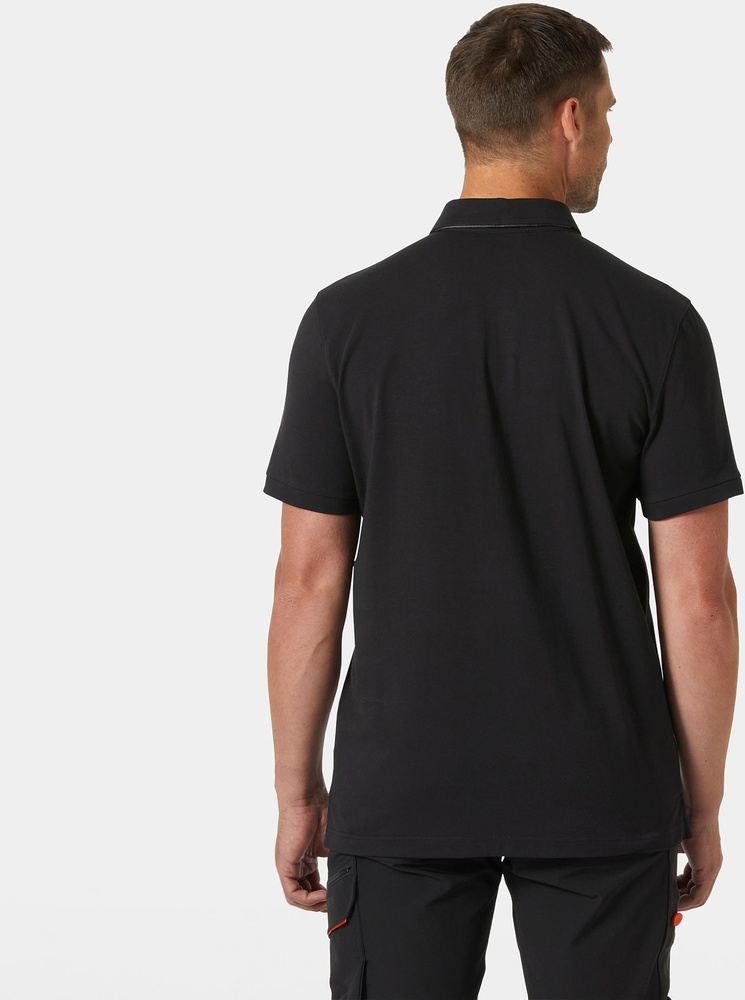 HellyHansenPoloShirtEvo79241BlackWhite-XS
