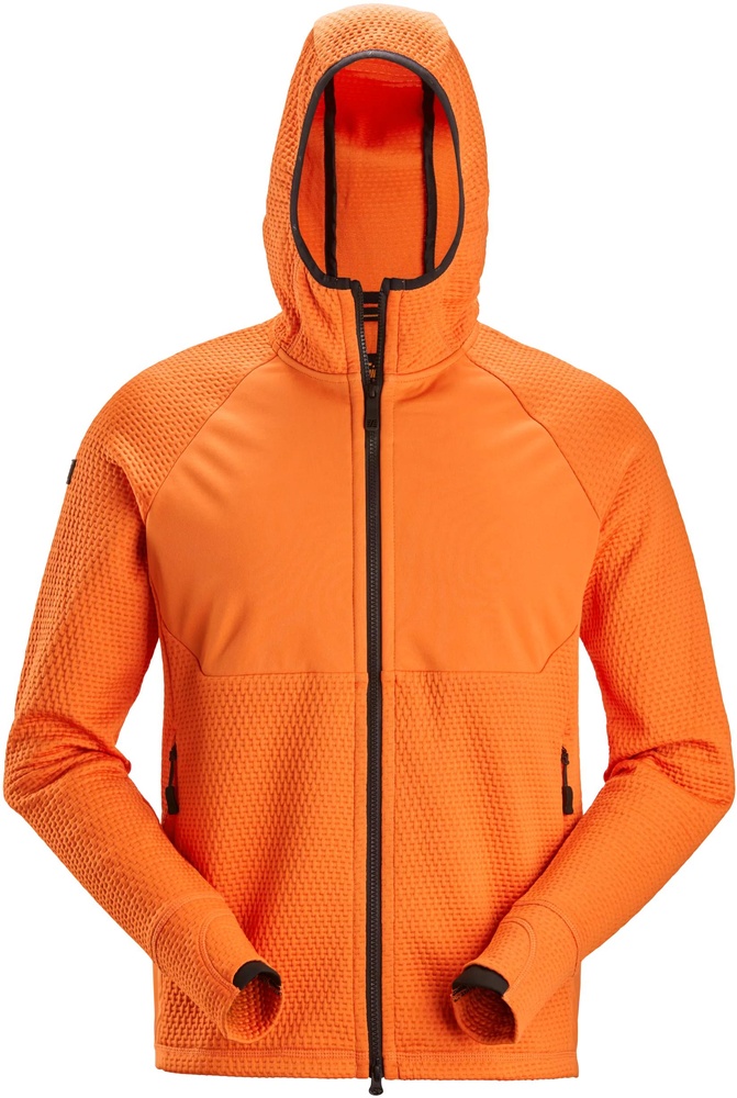 SnickersWorkwear8405MidlayerArbeitshoodiemitReivers8405Warm-Orange-XS