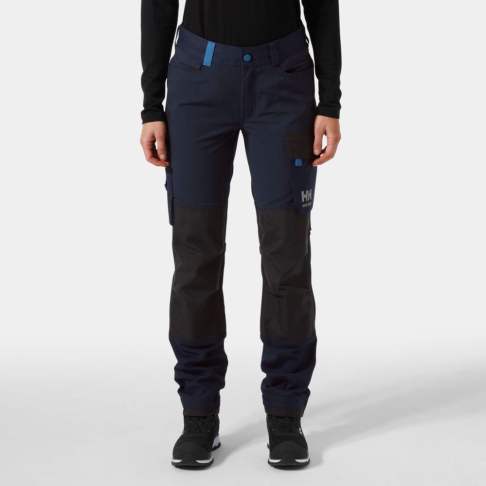 HellyHansenDamenArbeitshoseWOxford4XCNCTPant77597NavyEbony-C34