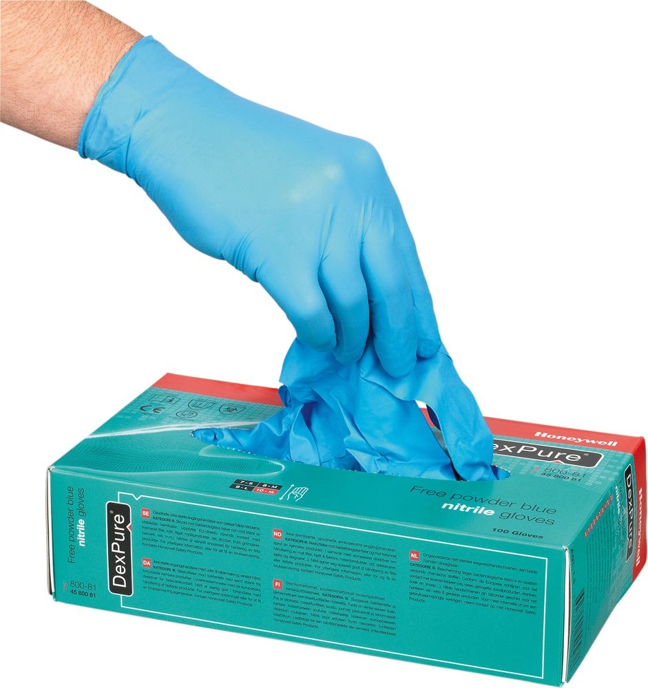 HoneywellArbeitshandschuheEinmalschutzhandschuheausNitrilgepudert4580091DexpureNitrilGepudert