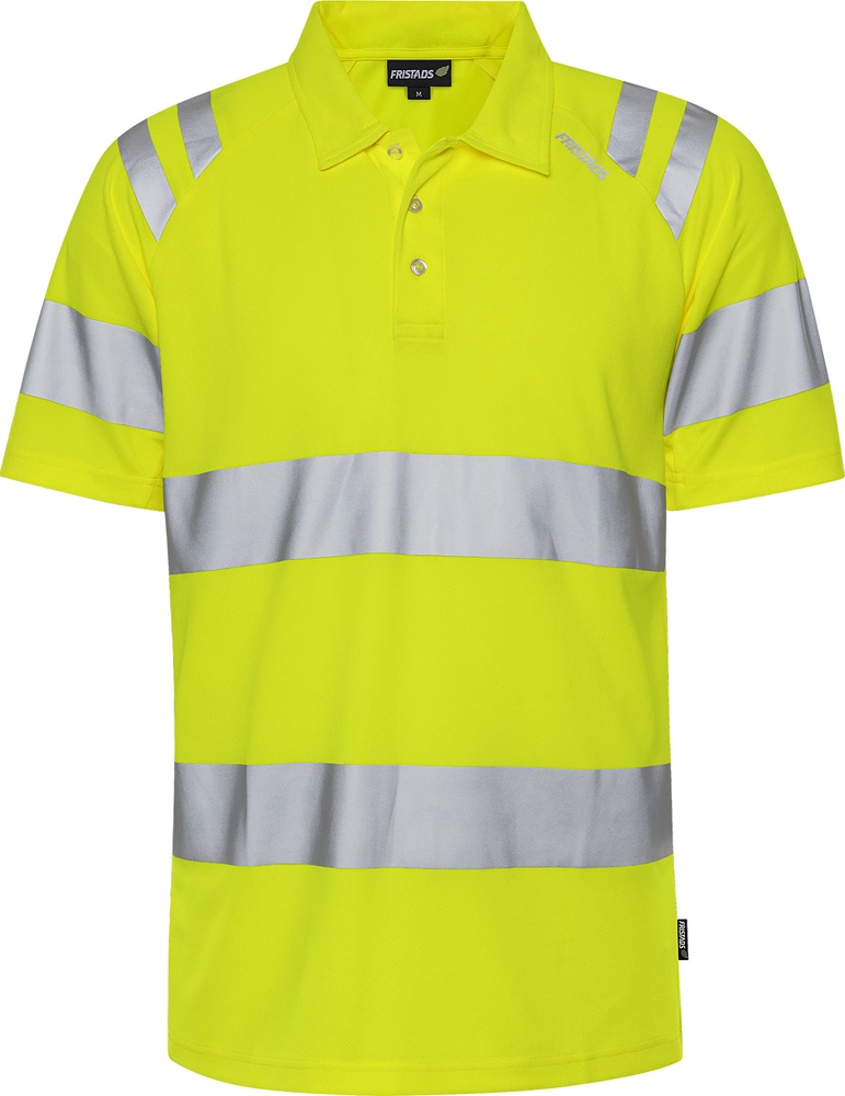 FristadsHighVisPoloshirtKl37861GPST301022Hi-VisYellow-4XL