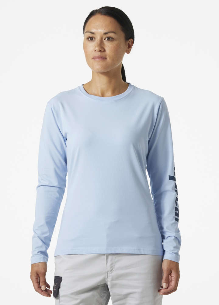 HellyHansenDamenLongsleeveLogo79268513PinnacleBlue-XS