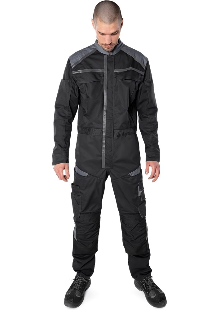 FristadsOverall8555STFPSchwarzGrau-XS