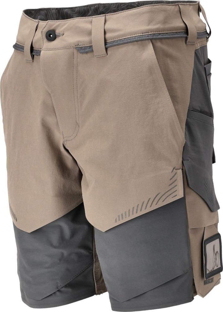 MascotShortsCustomized22149-605DunkelSandbeigeAnthrazitgrau-C4424