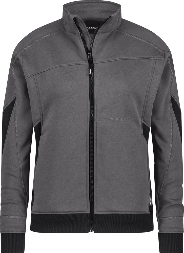 DassyDamenSweatshirtVeloxNextWomenAnthrazitgrauSchwarz-XS