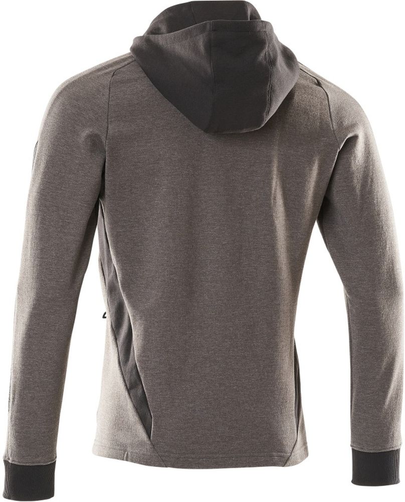 MascotKapuzensweatshirtmitReiverschlussAccelerate18584-962DunkelanthrazitSchwarz-XXL