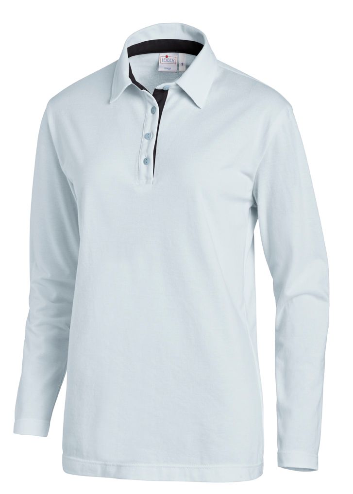 LeiberPolo-ShirtmitLangrmeln0826380504HellblauMarine