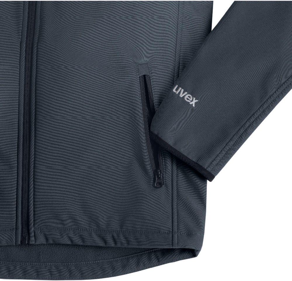 UvexDamenSoftshelljackeSuxxeedCraft70368GrauAnthrazit-XS