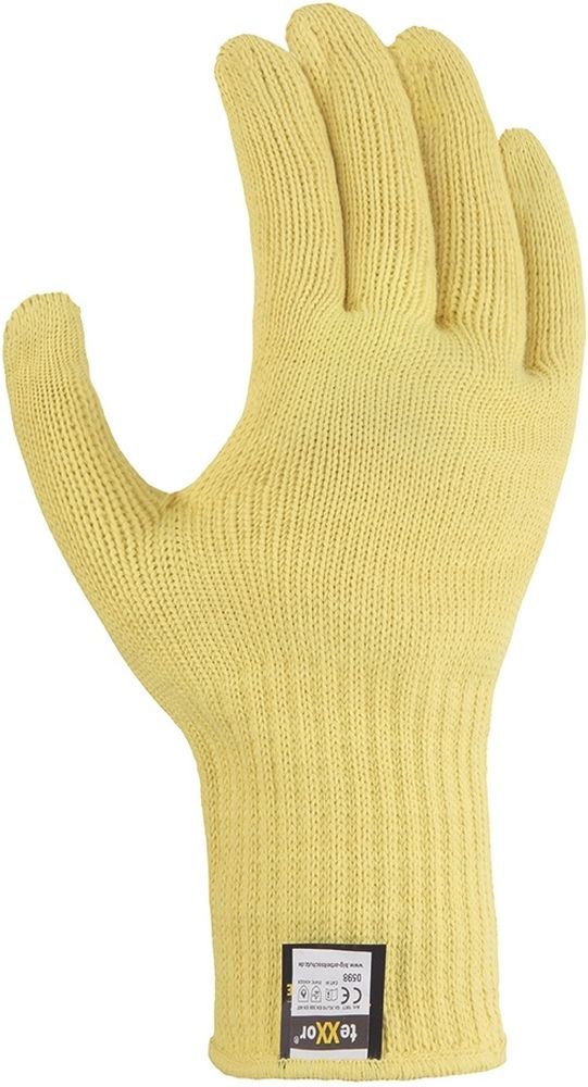 teXXorHitzeschutz-HandschuheAramid12Stck1977Goldgelb-10