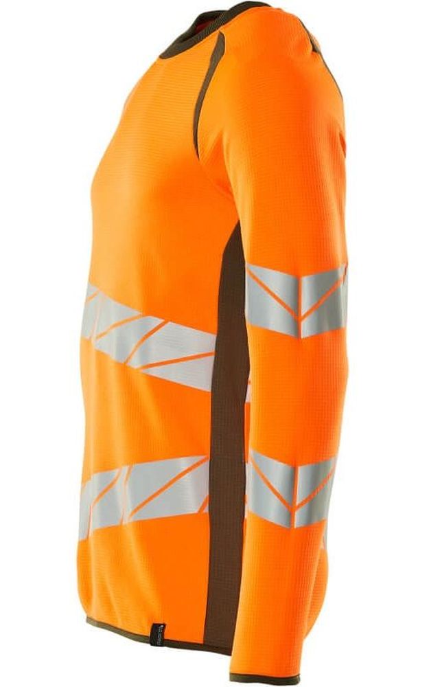 MascotSweatshirtAccelerateSafe19084-781Hi-visOrangeMoosgrn-XXL