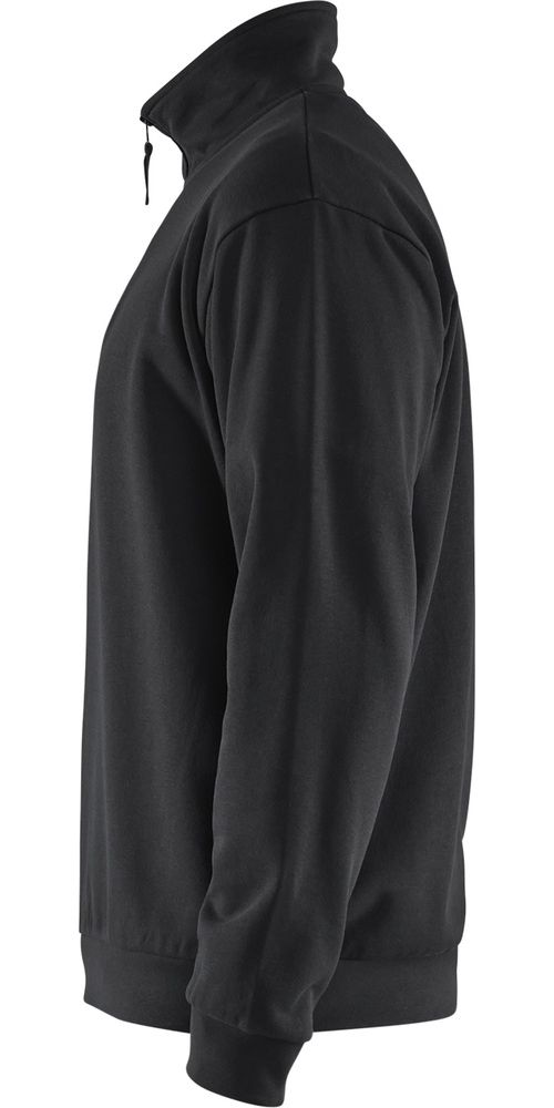 BlklderSweatshirtHalf-Zip35871169Schwarz-4XL
