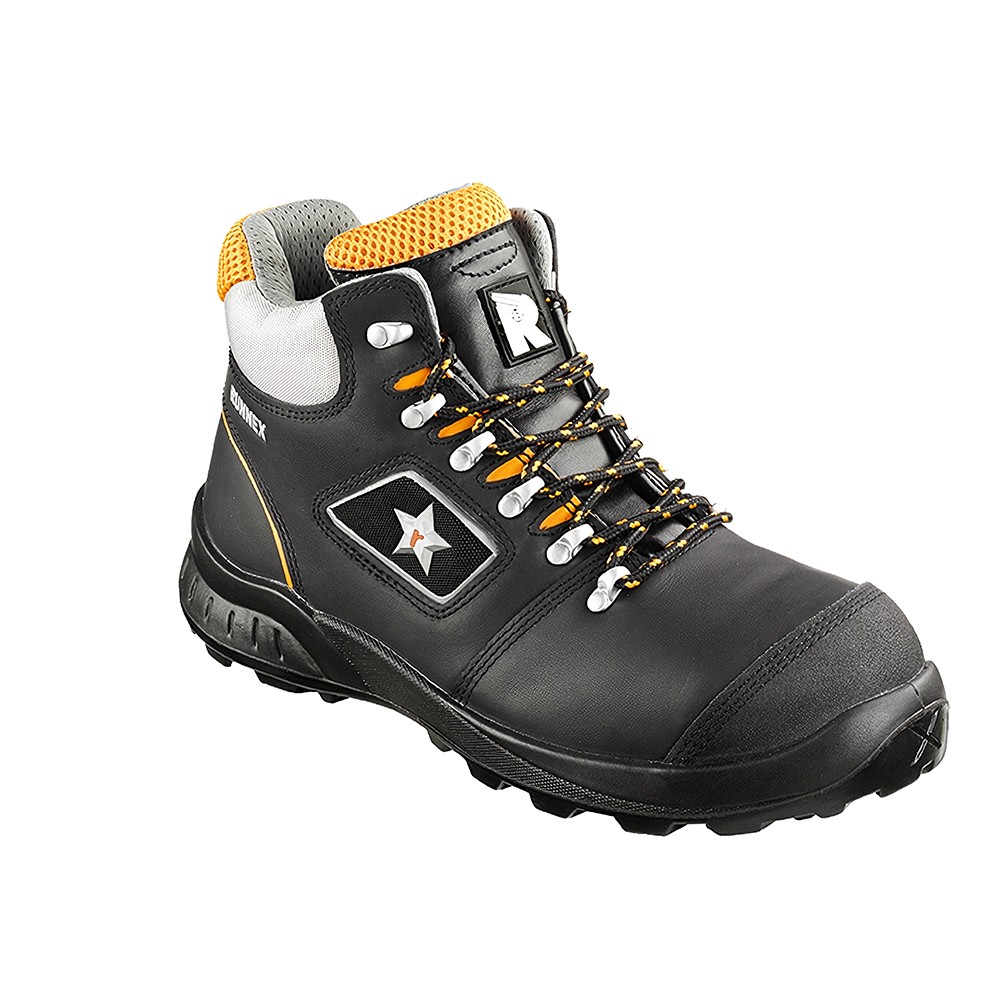 RUNNEXS3-SicherheitsschnrstiefelTeamStarSchwarzOrange RUNNEXS3-SicherheitsschnrstiefelTeamStarSchwarzOrange