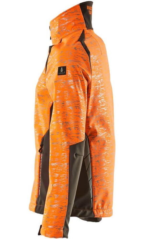 MascotDamenSoftshellJackeAccelerateSafe19212-291Hi-visOrangeDunkelanthrazit-XXL