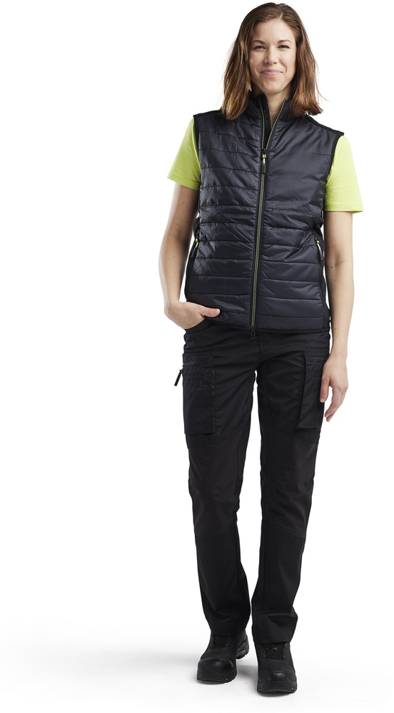 BlklderDamenWestewarmgefttert38642030SchwarzHighVisGelb-L