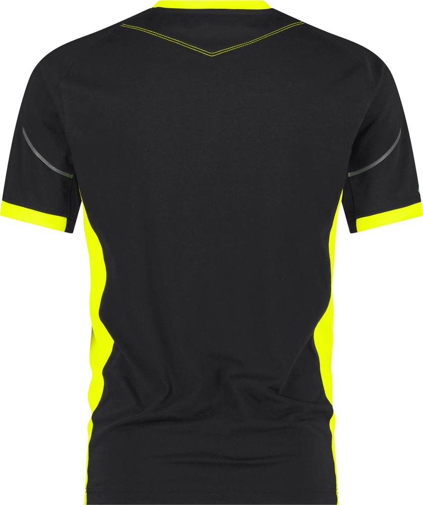 DassyT-ShirtTampicoSchwarzNeongelb-XS